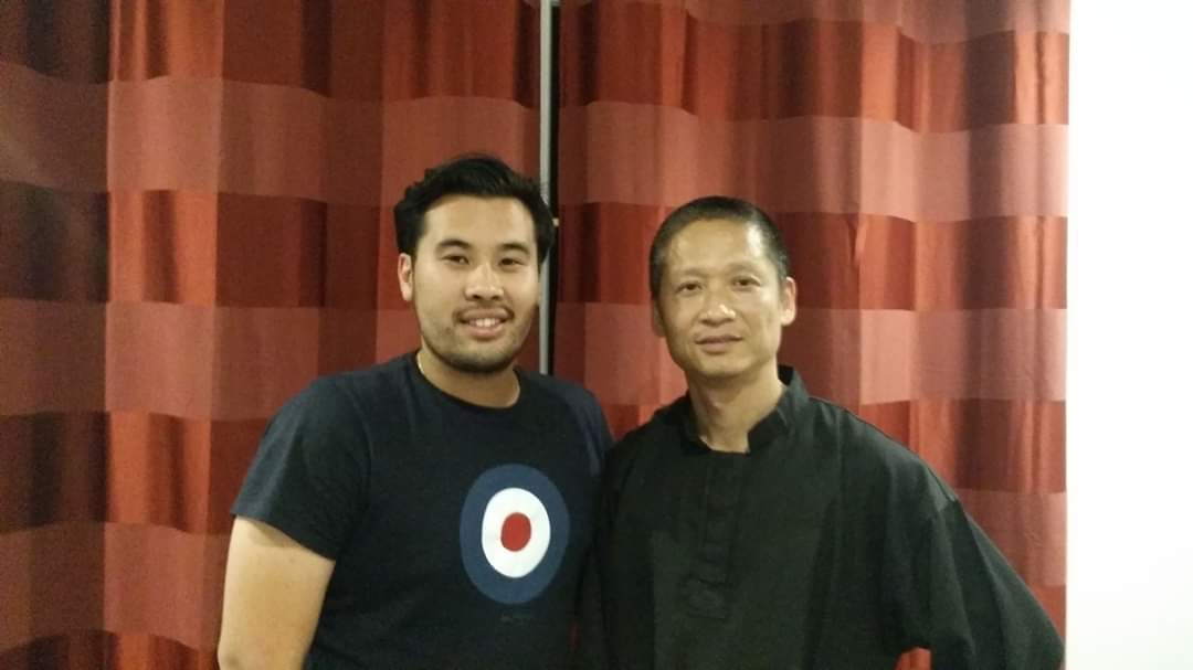  2015 Belgium visit to Sifu Tri khac Vu - student of Ngo Si Quy slide